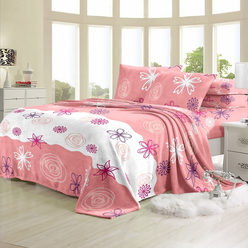 Winter King Size Custom Flannel Blanket