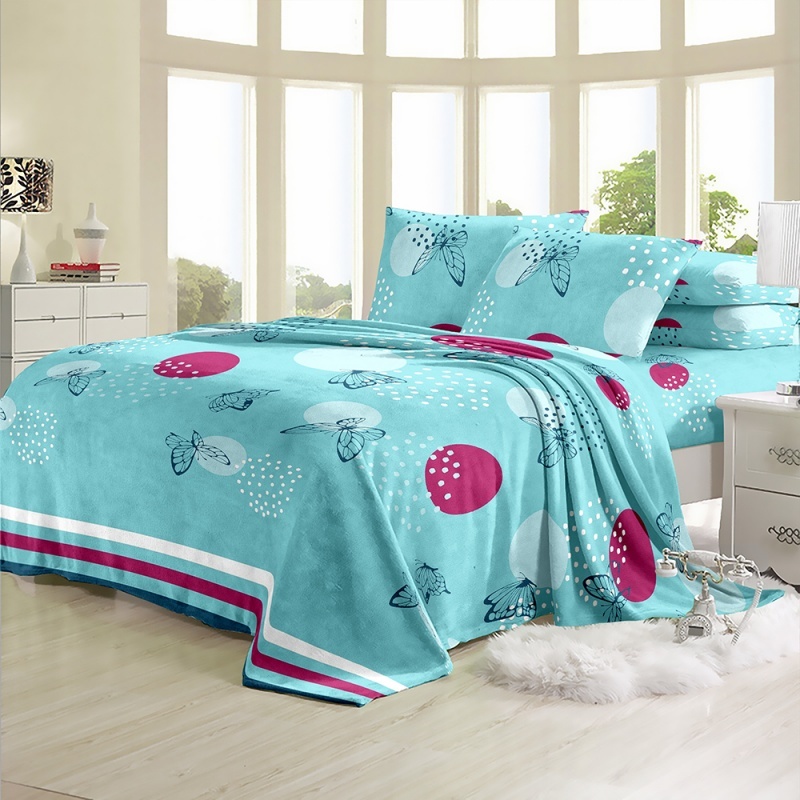 Winter King Size Custom Flannel Blanket